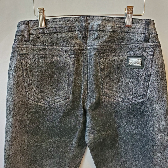 MICHAEL KORS METALLIC WASH JEANS - Picture 6 of 9